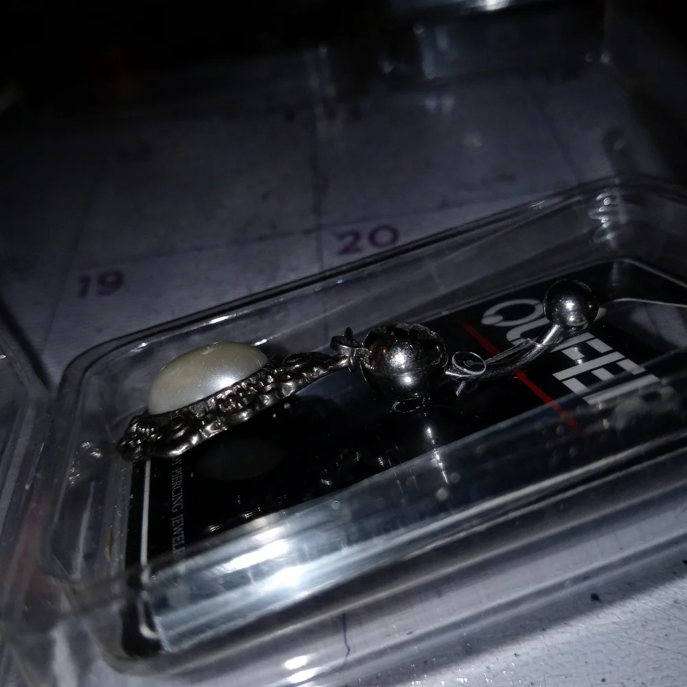 OUFER BELLY BUTTON RING - Picture 3 of 6